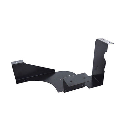 0.5mm-25mm 두께 탄소 강철 흑색 금속 벽 브래킷