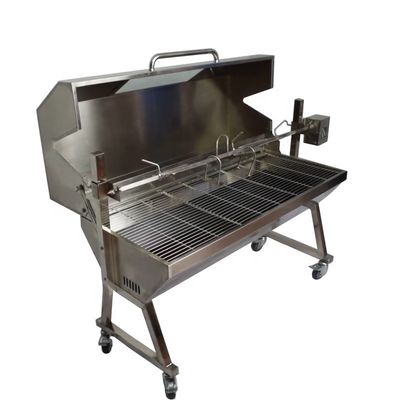 야외 Patio 알루미늄 엽 금속 BBQ 그릴 제조 디자인으로 밀링으로 처리