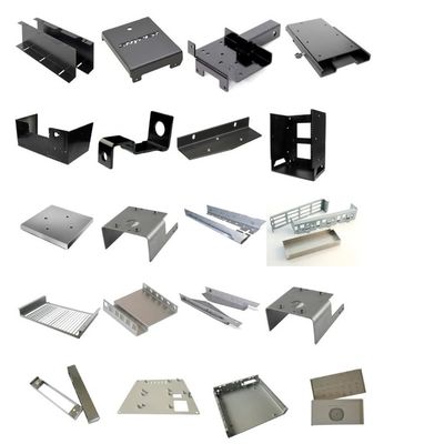 OEM ODM 스탬핑 부품 3mm 엽 금속 굽기 및 레이저 절단 브래킷