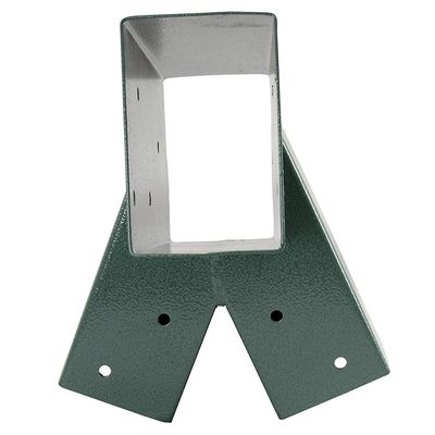 트라이앵글 브래킷 중량 녹색 파우더 탄소 강철 Patio Swing for Indoor Outdoor