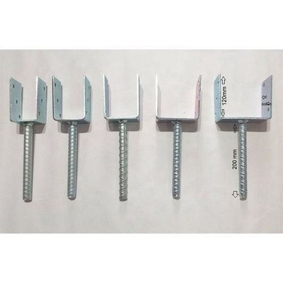 정밀 금속을 위해 스탬핑 프로세스로 제조 된 U 타입 가લ્પ나ઇઝ 된 중량 장벽