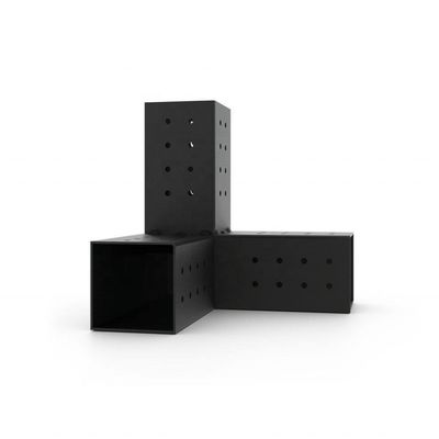 1mm-12mm 두께 사용자 정의 색상 탄소 강철 6x6 4 팔 페르골 확장 브래킷