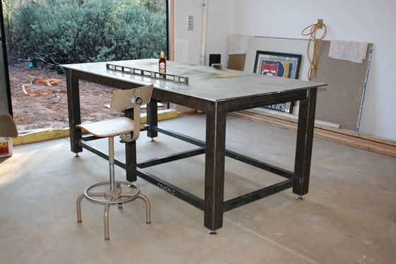 제조 및 다른 용접 부품을 위한 맞춤형 이동 용접 테이블 작업 스테이션