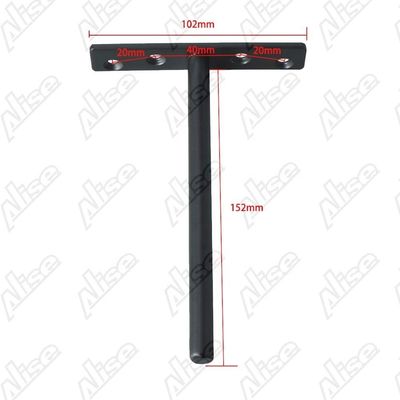 1mm-5mm 두께 벽 브래킷을 스탬핑 프로세스로 안전하게 장착 한 부동 선반