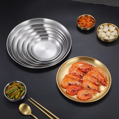 스탬핑 프로세스 전문용 스테인리스 스틸 저녁 접시