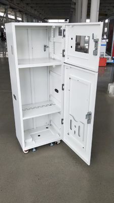 전문 사용자 지정 금속 캐비닛 다른 구조와 함께 검은색 금속 상자