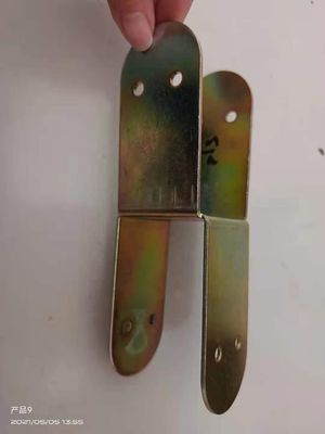 사용자 지정 OEM 탄소 강철 진크 코팅 조스트 핸저 목재 커넥터 셸프 두께 0.4--3mm