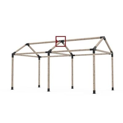 레이저 절단 서비스 용 금속 프레임 커넥터 사용자 지정 모든 유형 0.5mm-25mm 두께