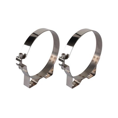 고압 튜브 금속 클램프 0.5mm-25mm의 코팅과 두께로 주문