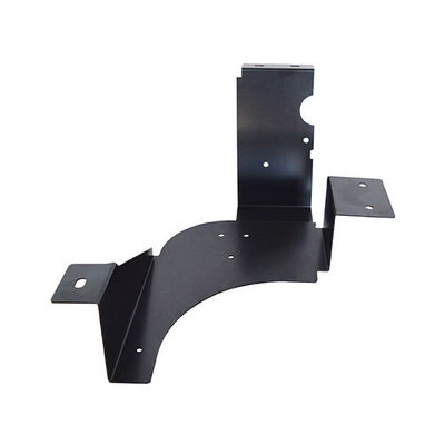 0.5mm-25mm 두께 탄소 강철 흑색 금속 벽 브래킷